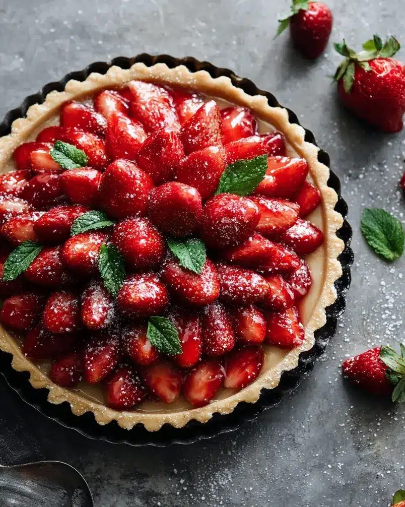 Title 3 A bubbling pot of hearty beef stew being stirred with a wooden spoon.