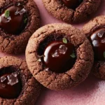 Double-Chocolate Thumbprint Cookies 5 Double-Chocolate Thumbprint Cookies