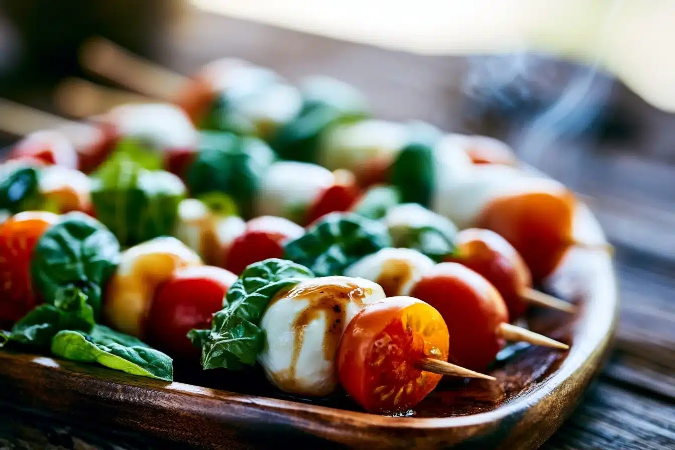 Deliciously Easy Caprese Salad Skewers for Summer Parties 2 Deliciously Easy Caprese Salad Skewers for Summer Parties