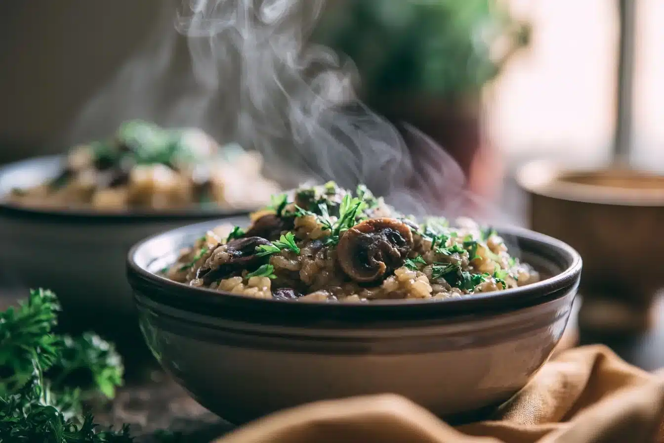 Easy 30-Minute Creamy Mushroom Risotto That Will Wow You 2 Easy 30-Minute Creamy Mushroom Risotto That Will Wow You