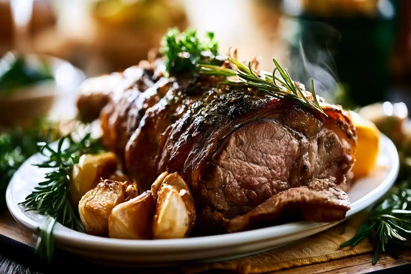 Slow-Roasted Boneless Leg of Lamb 2 Slow-Roasted Boneless Leg of Lamb