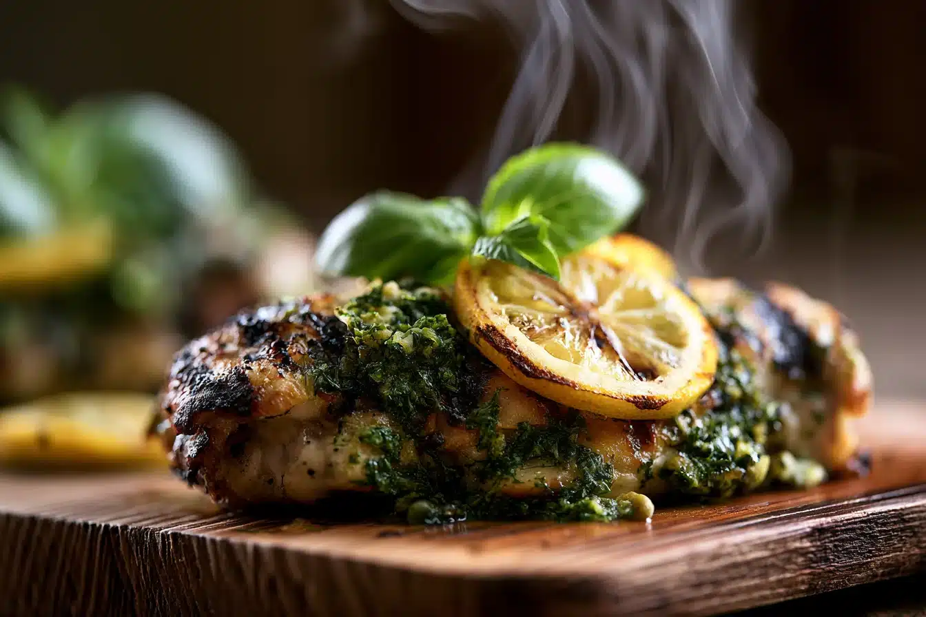 Lemon Basil Grilled Chicken 3 Lemon Basil Grilled Chicken