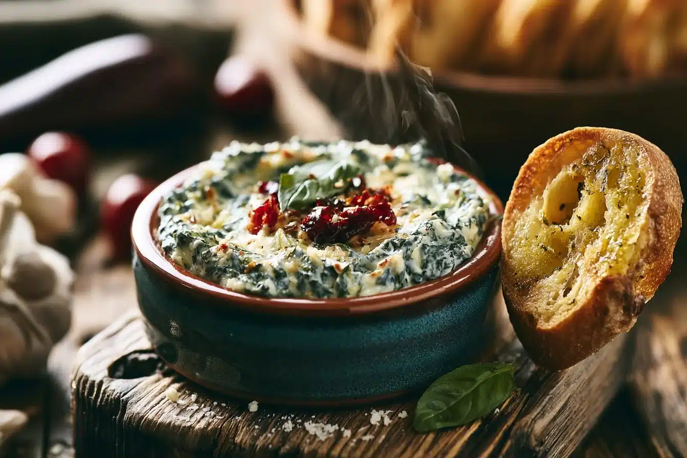 The Creamiest Spinach Artichoke Dip You’ll Ever Make 2 The Creamiest Spinach Artichoke Dip You’ll Ever Make