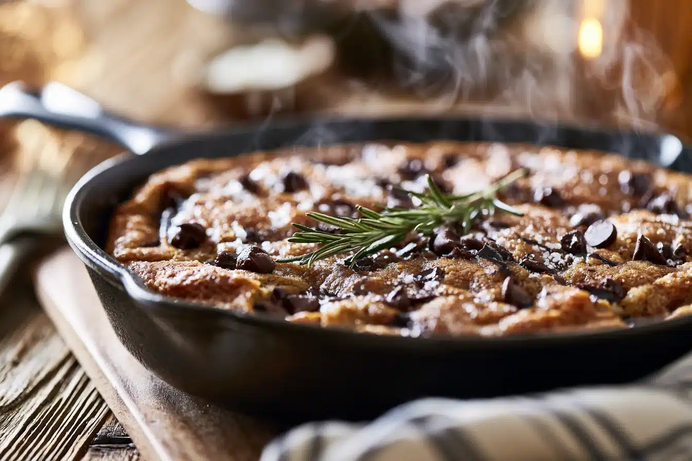 Chocolate Chip Cookie Skillet 2 Chocolate Chip Cookie Skillet