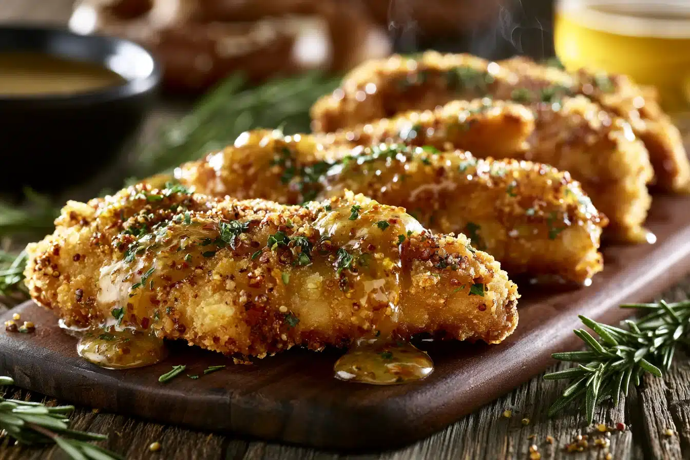 Honey Mustard Pretzel Chicken 3 Honey Mustard Pretzel Chicken