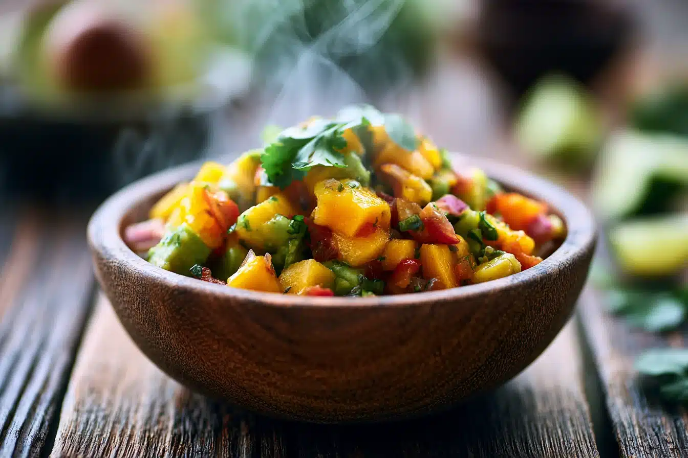 Spicy Mango Avocado Salsa 3 Spicy Mango Avocado Salsa