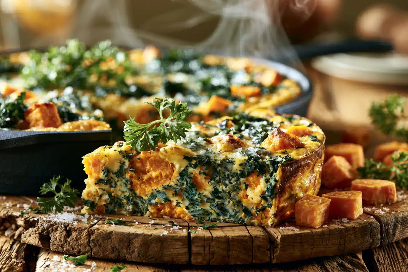 Sweet Potato and Kale Frittata 3 Sweet Potato and Kale Frittata