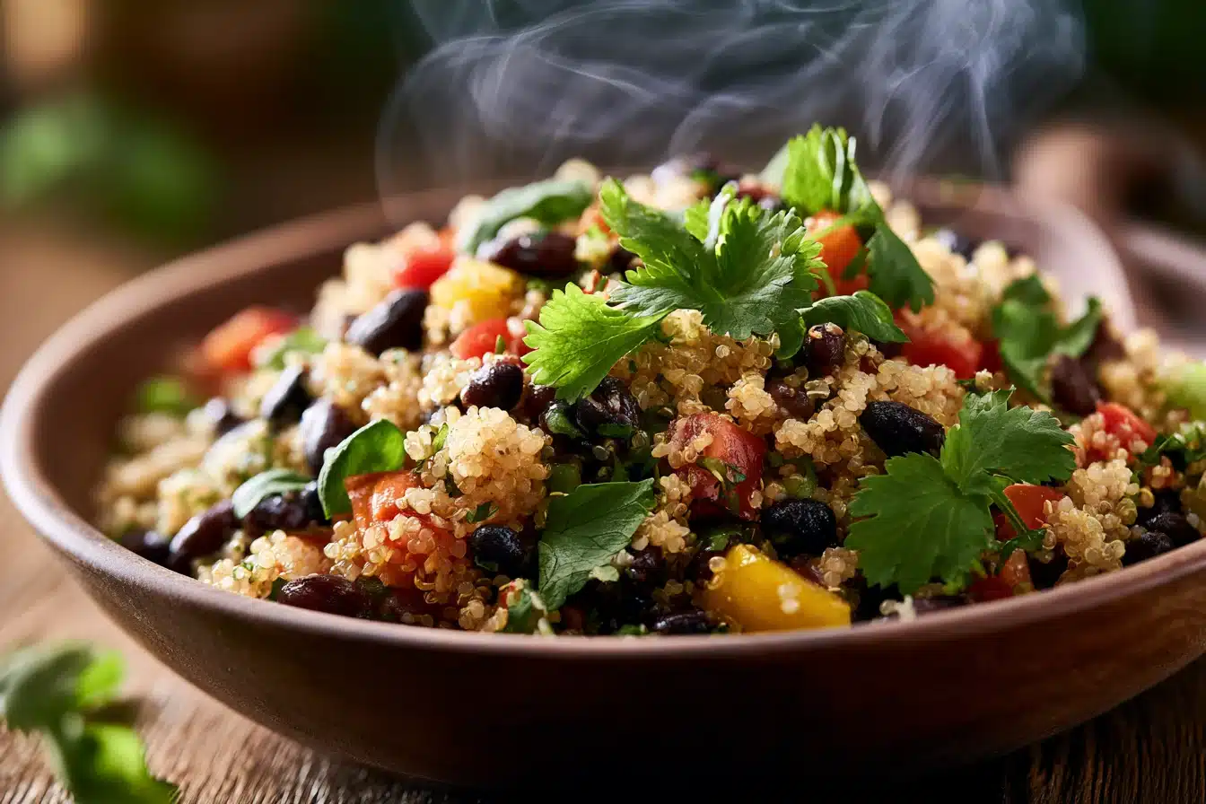 Zesty Quinoa Salad with Black Beans 3 Zesty Quinoa Salad with Black Beans