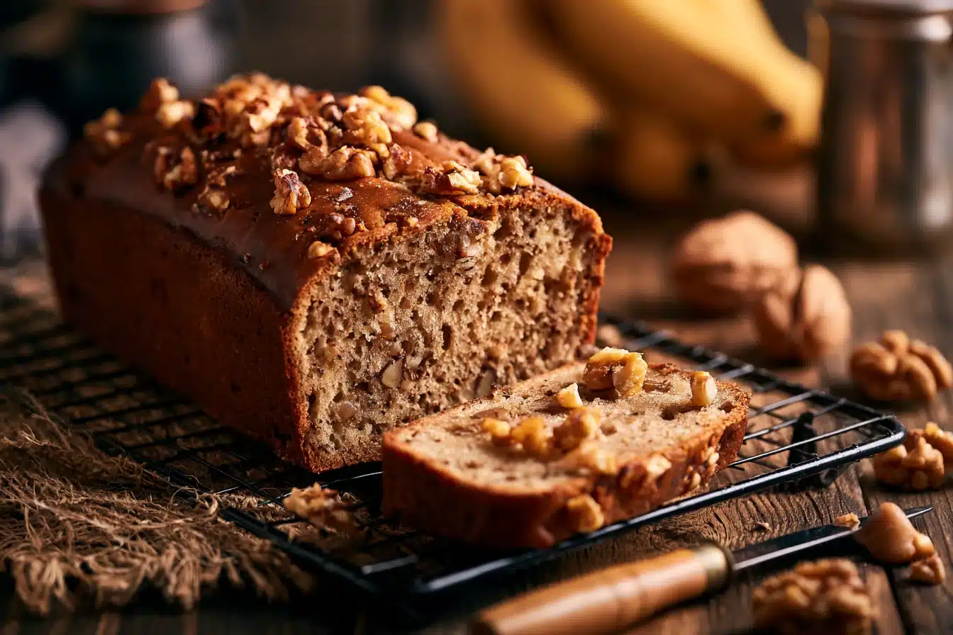 Eggless Banana Bread 3 Eggless Banana Bread